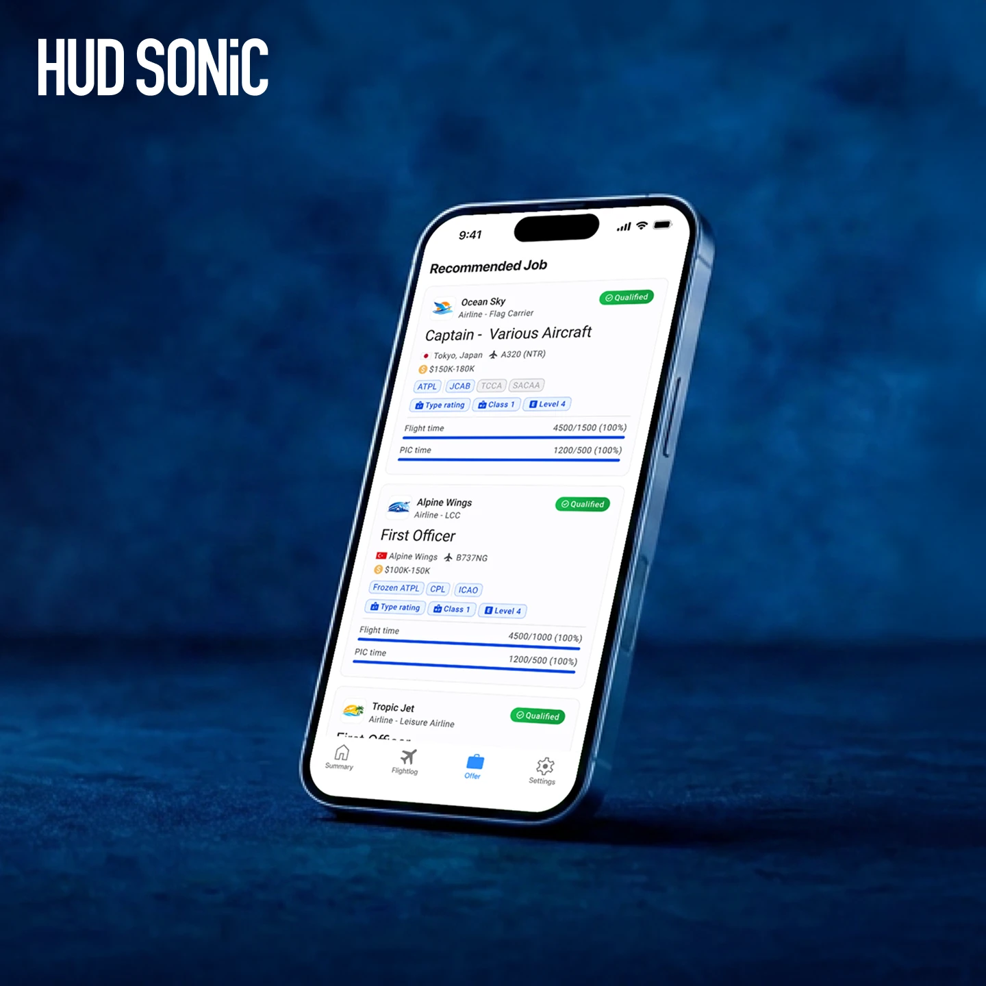 HUD SONiC for Pilots